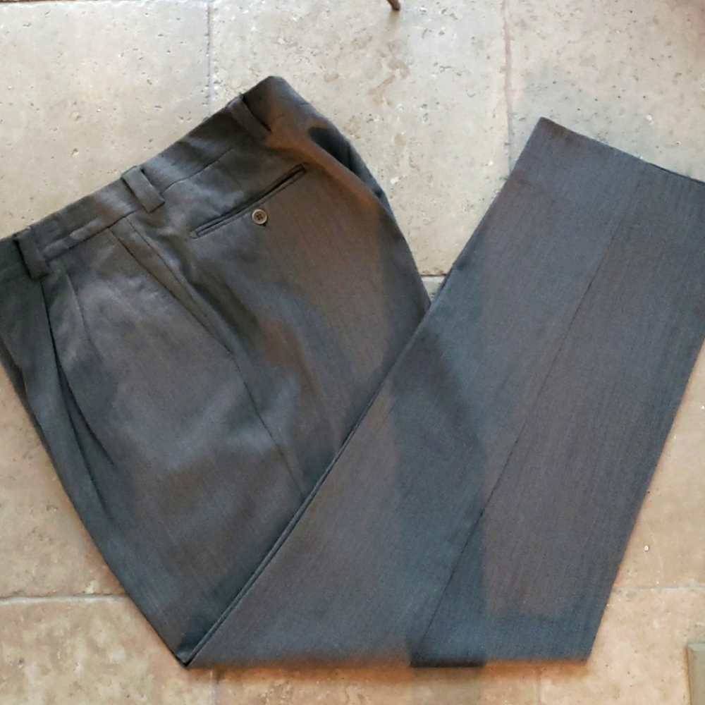 CHIAVARI ITALIAN 100% WOOL PANTS